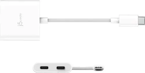 j5create Adaptor USB-C® la Dual USB-C - 3