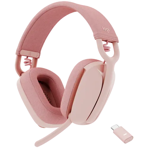 LOGITECH ZONE VIBE WIRELESS MS - ROSE,A00167/A00172,MS,MFI - BT - EMEA-914 - QUADRUN DG,TEAMS,ZOOM,GOOGLE
