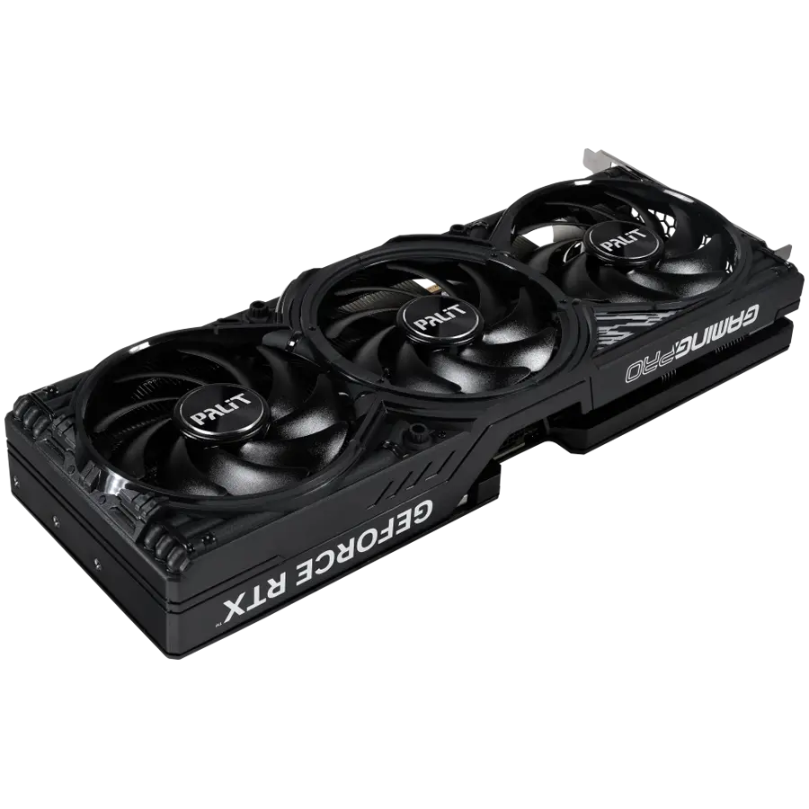 PALIT GeForce RTX 5070 Ti GamingPro-S 16GB GDDR7 256 bit, 1x HDMI 2.1b, 3x DP 2.1b, 3 Fan, 1x 16-pin pwr connector, 750W, 331.9 x 127.1 x 49.7 mm, NE7507T019T2-GB2031U - image 4
