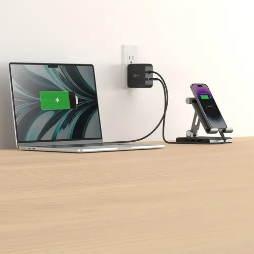 j5create JUP25102V Зарядно 220V-  GaN 102W  USB-C 2порта- за лаптопи, таблети, телефони - image 2