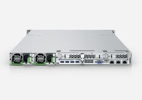 Сървър, Fsas PRIMERGY RX1330 M6, SFF, 2x MODULAR PSU  500W titanium hp, ERP LOT9 CONFIGURATION 1, XEON 6369P 8C/16T 3.3GHz, 1x32GB U ECC DDR5-4800 2Rx8, RACK MOUNT kit, REGIONAL KIT EUROPE, IRMCS6 ELCM LIC, IRMC ADV PACK, TPM 2.0 V2, NO POWER CORD - image 1