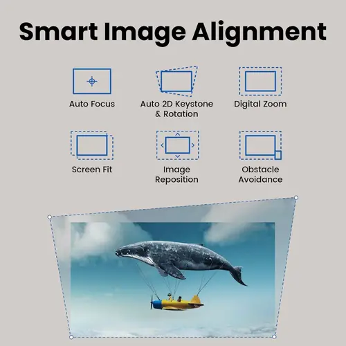 Проектор за домашно кино BenQ GP520 - 4K UHD(3840x2160) 2600 ANSI Lumens - image 6