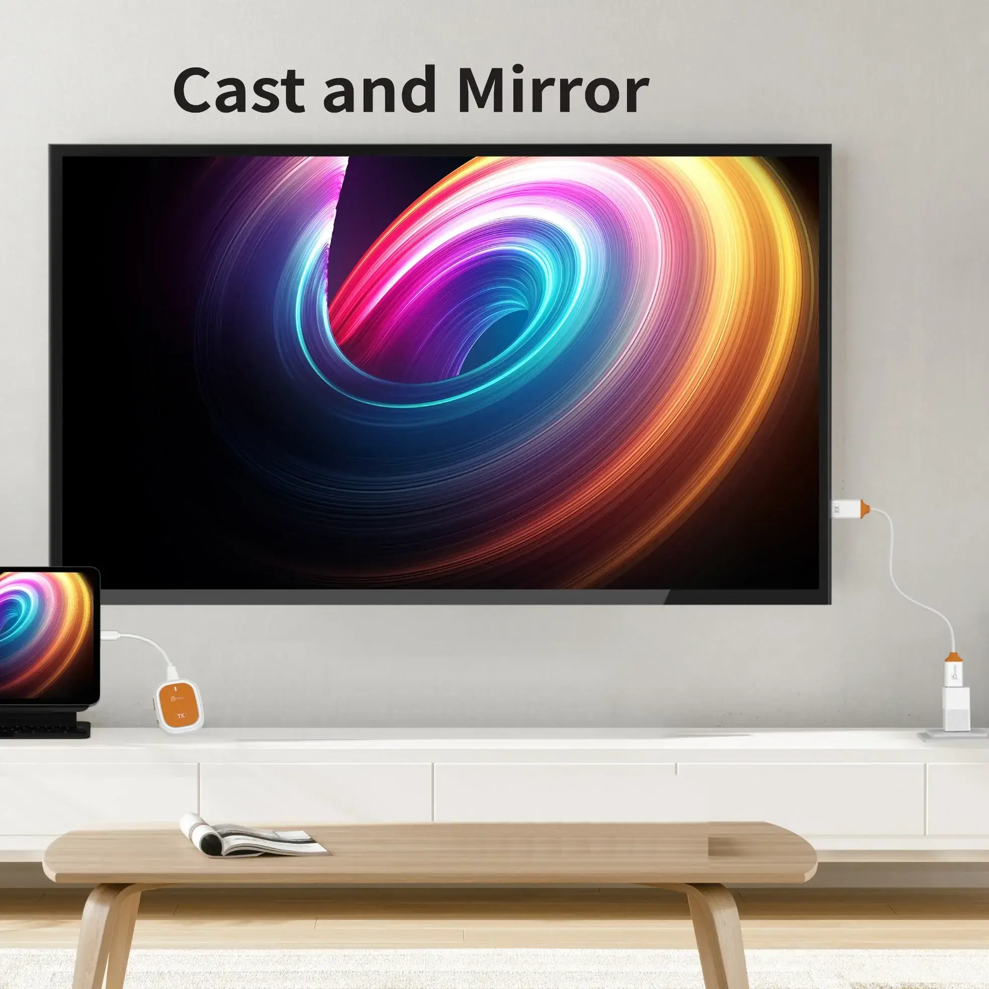 j5 create JVAW61 Screencast Безжичен USB-C към HDMI екстендер - image 5