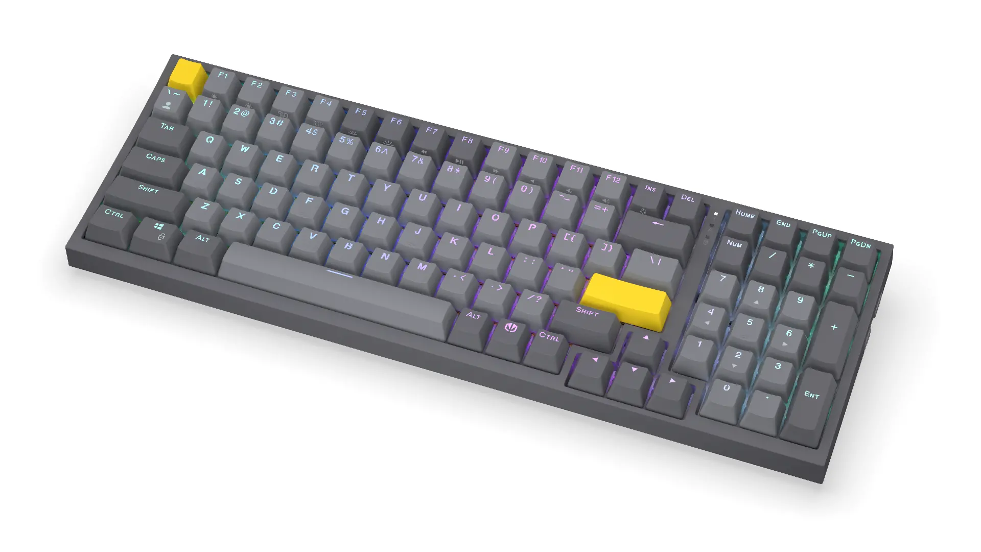 Геймърскa безжична механична клавиатура ENDORFY Celeris 1800 - Endorfy Yellow Switch - Full Size - image 1