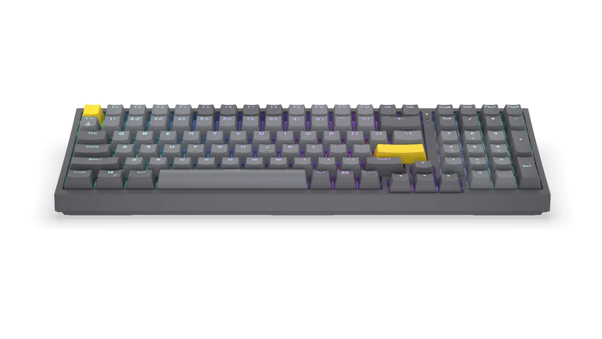 Геймърскa безжична механична клавиатура ENDORFY Celeris 1800 - Endorfy Yellow Switch - Full Size - image 3