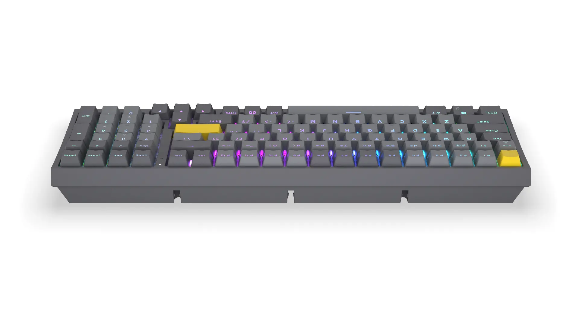 Геймърскa безжична механична клавиатура ENDORFY Celeris 1800 - Endorfy Yellow Switch - Full Size - image 4