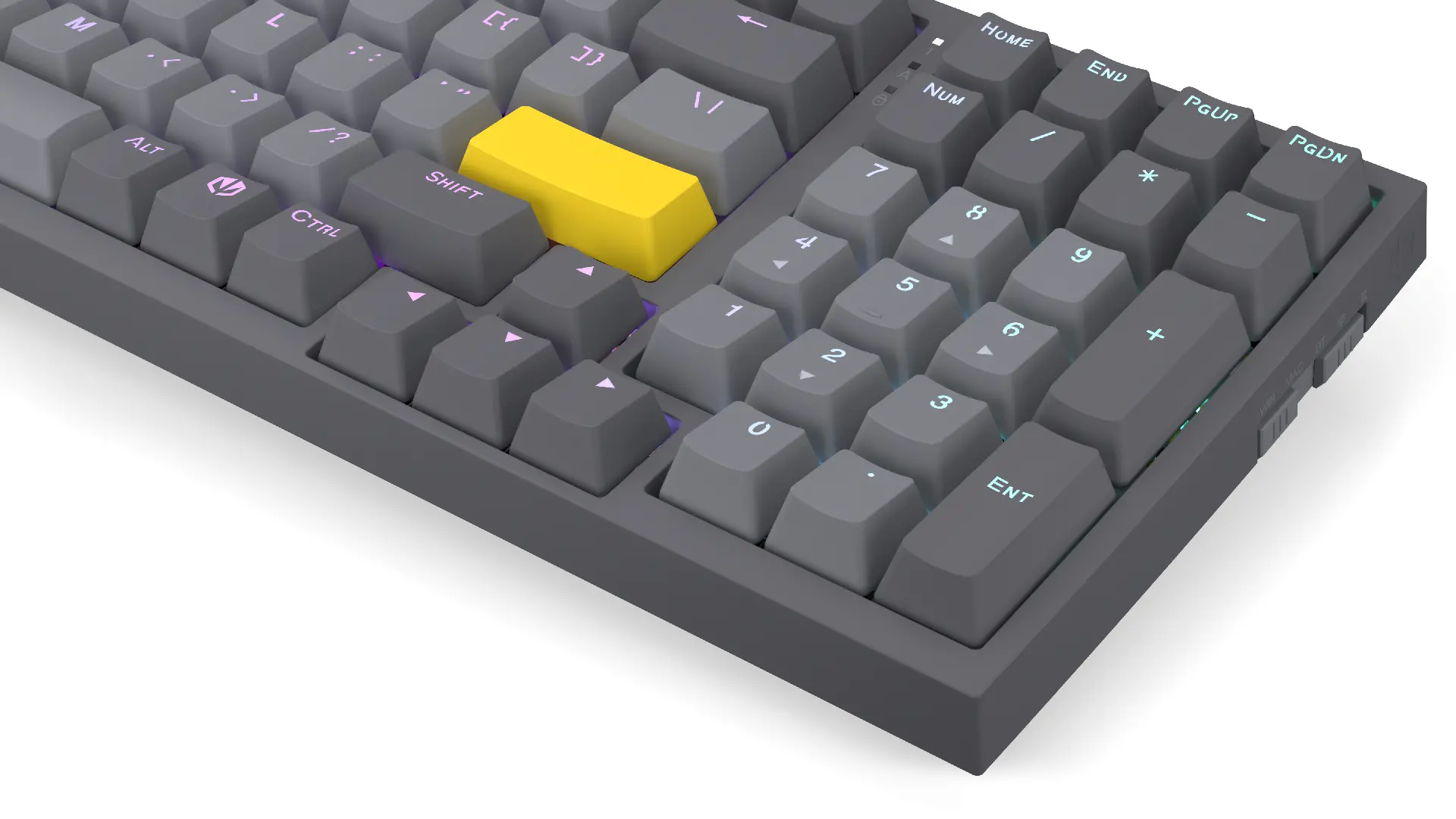 Геймърскa безжична механична клавиатура ENDORFY Celeris 1800 - Endorfy Yellow Switch - Full Size - image 7