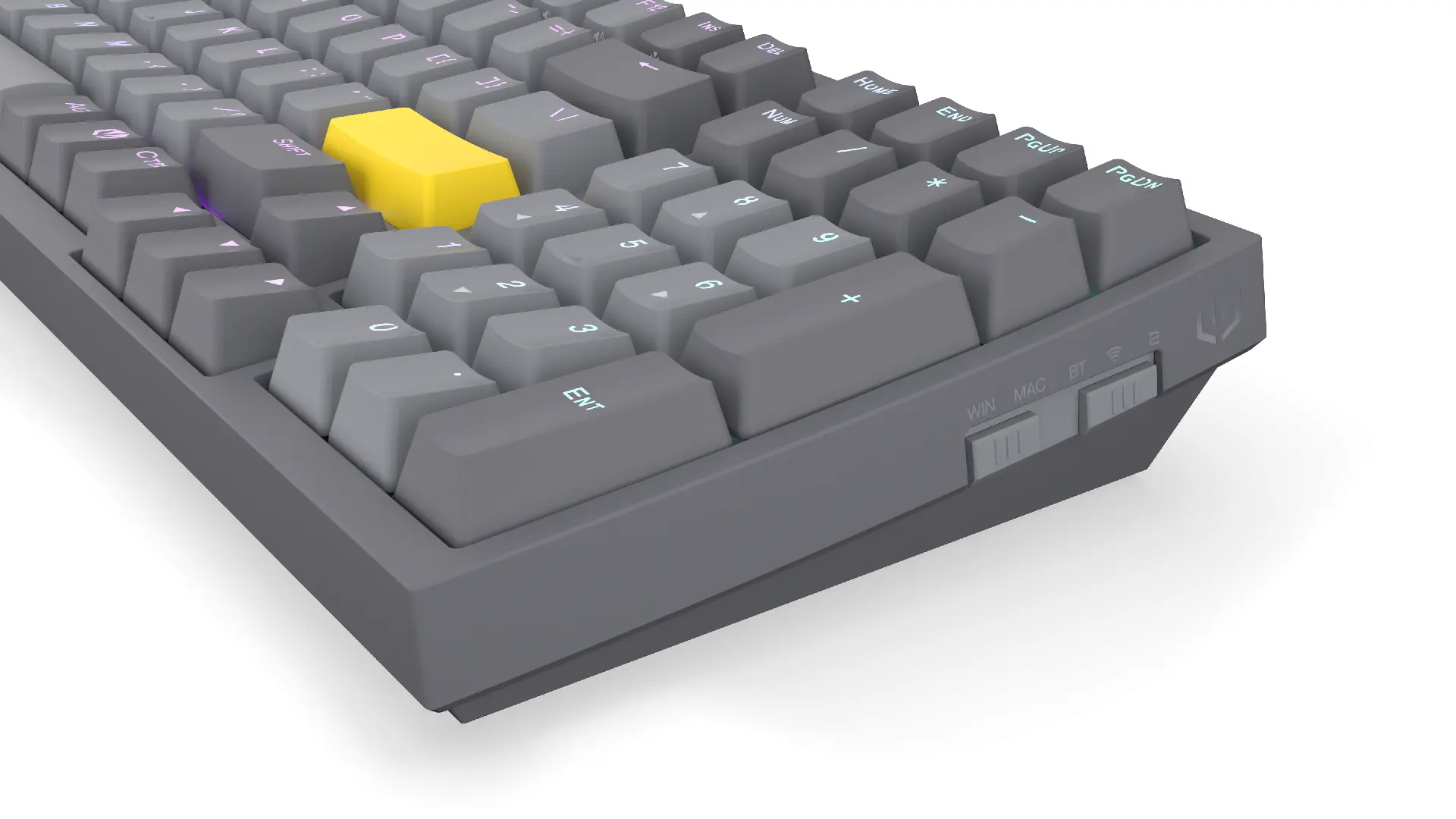 Геймърскa безжична механична клавиатура ENDORFY Celeris 1800 - Endorfy Yellow Switch - Full Size - image 9