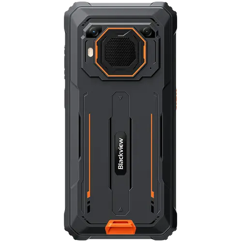 Blackview BV6200 Plus LTE 6.56" HD+IPS 720x1612 90Hz 8+256GB Unisoc T606 Octa-core 1.6GHz CAM Front 13MP Rear 16+2MP IP68/IP69K/MIL-STD-810H NFC Fingerprint 11000mAh NO Charger Android 14 Orange - image 2