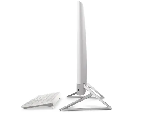 Настолен компютър - всичко в едно, Dell 24 All-in-One EC24250, Intel Core i5-1334U (12 MB cache, 10 cores, 12 threads, up to 4.60GHz), 23.8" FHD (1920x1080) AG WVA, 16GB, 2x8GB, DDR5, 5200 MT/s, 512GB M.2 PCIe SSD, Intel Iris Xe Graphics, Triangle Stand, 5MP IR Tilt Cam, WiFi 6E+BT, Wirel - image 4