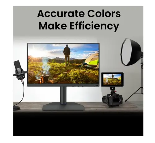 Монитор, BenQ 7 PVS7, 7" 2000nits BenQ On Camera Monitor, IPS 2000NITS LED MONITOR PVS7 DARK GREY-BLACK - image 6