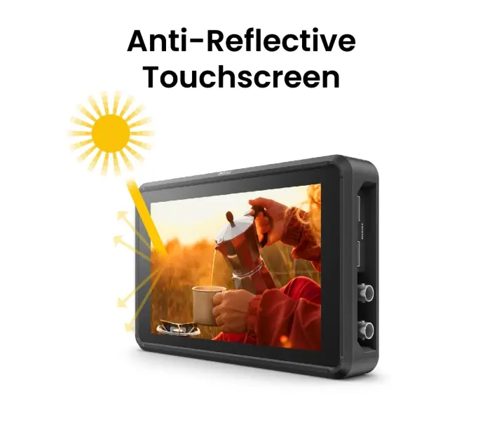 Монитор, BenQ 7 PVS7, 7" 2000nits BenQ On Camera Monitor, IPS 2000NITS LED MONITOR PVS7 DARK GREY-BLACK - image 7