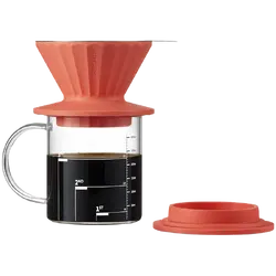 BUYDEEM Coffee filter, model CD1024, color Vivid Orange