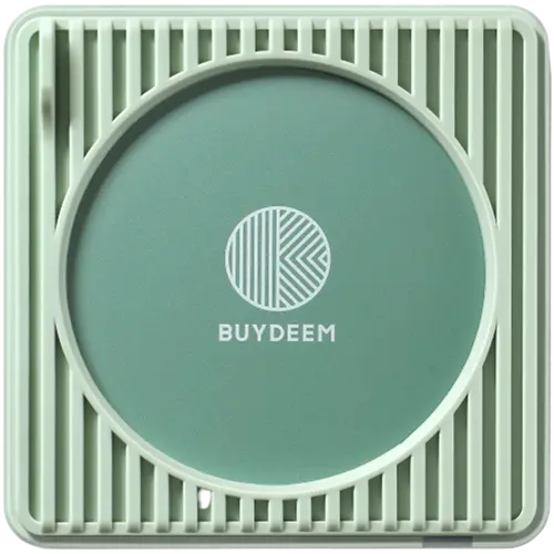 BUYDEEM Cană/încălzitor de cafea, model OA2001, culoare Cozy Greenish - 1