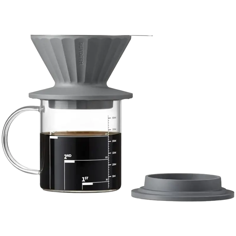 BUYDEEM Coffee filter, model CD1024, color Ink Grey