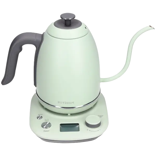 BUYDEEM Electric Gooseneck Coffee Kettle, model K821, color Cozy Greenish EU - image 3
