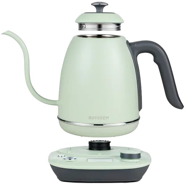 BUYDEEM Electric Gooseneck Coffee Kettle, model K821, color Cozy Greenish EU - image 4
