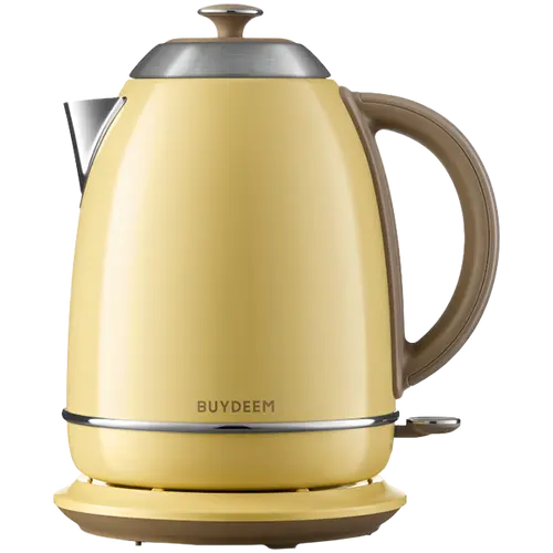 BUYDEEM Electric Kettle, model K640, color Mellow Yellow, EU