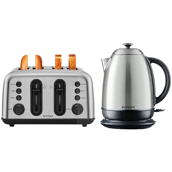 BUYDEEM Electric Kettle, model K640, color Stainless Steel, EU - image 2
