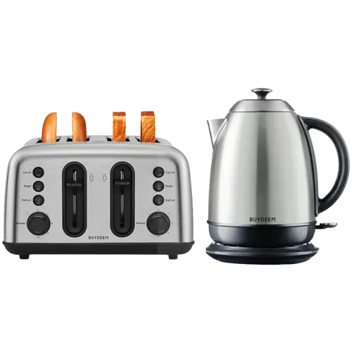 BUYDEEM Electric Kettle, model K640, color Stainless Steel, EU - image 2
