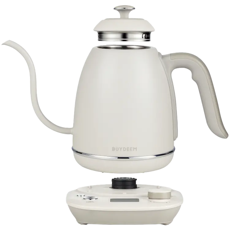 BUYDEEM Electric Gooseneck Coffee Kettle, model K821, color Oat White EU - image 1