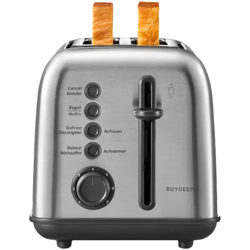 BUYDEEM 2 Slice Toaster, model DT620E, color Stainless Steel, EU - image 5