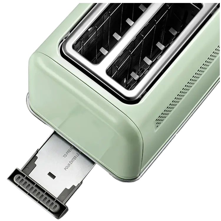 BUYDEEM 2 Slice Toaster, model DT620E, color Cozy Greenish, EU - image 2