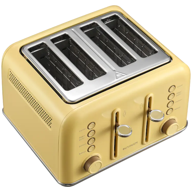 BUYDEEM 4 Slice Toaster, model DT640E, color Mellow Yellow, EU - image 1