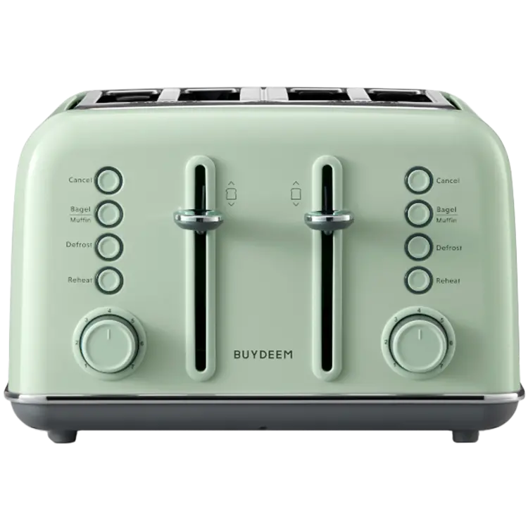 BUYDEEM 4 Slice Toaster, model DT640E, color Cozy Greenish, EU - image 1