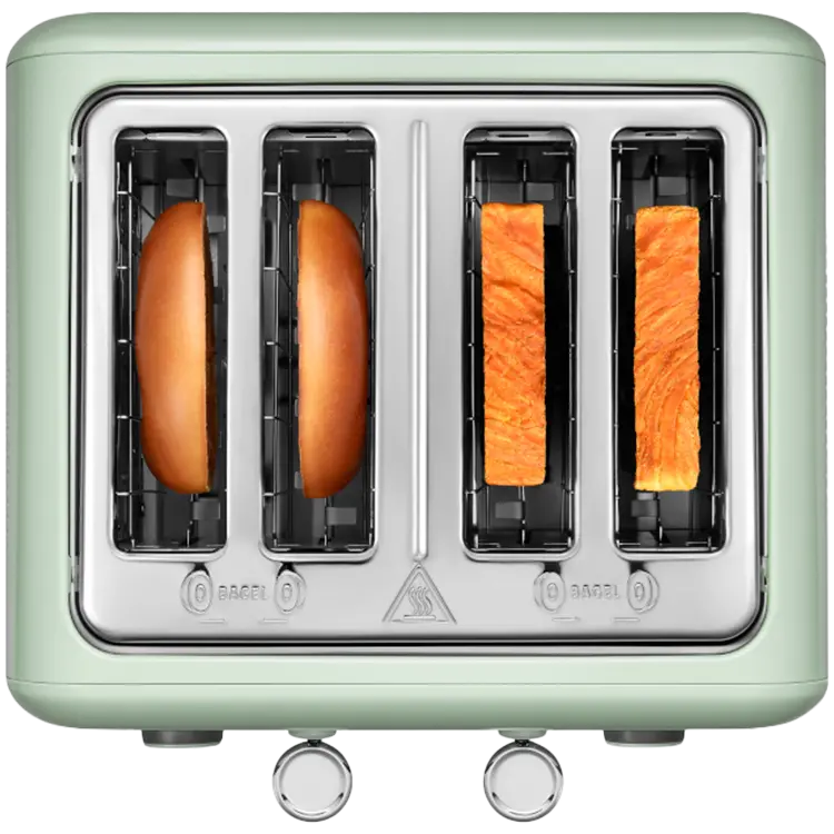BUYDEEM 4 Slice Toaster, model DT640E, color Cozy Greenish, EU - image 2