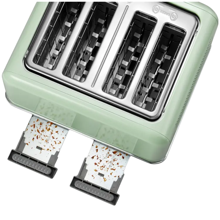 BUYDEEM 4 Slice Toaster, model DT640E, color Cozy Greenish, EU - image 4