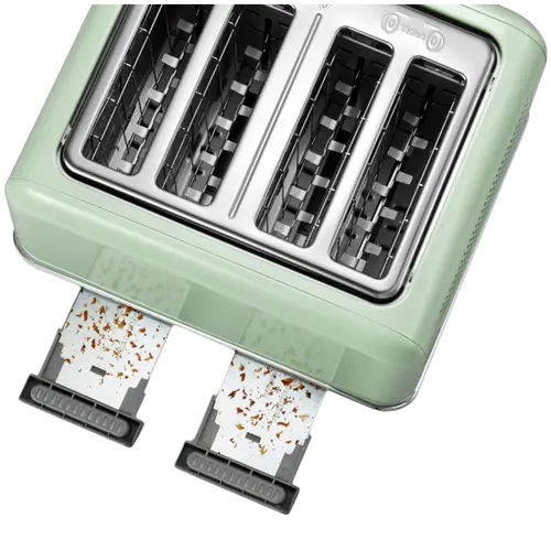 BUYDEEM Prăjitor de pâine cu 4 felii, model DT640E, culoare Cozy Greenish, EU - 5