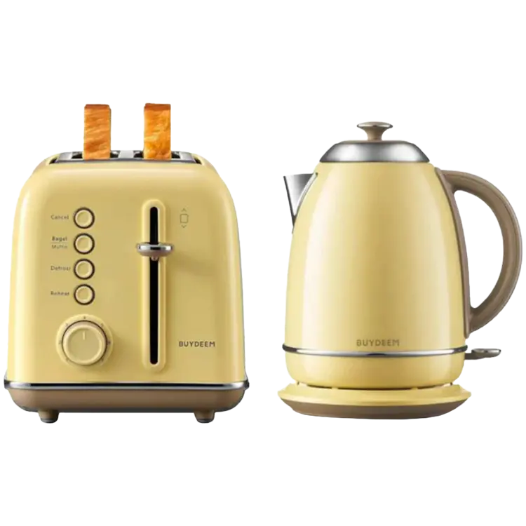 BUYDEEM 2 Slice Toaster, model DT620E, color Mellow Yellow, EU - image 4