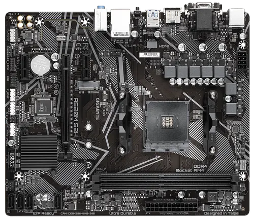 Placă de bază, GIGABYTE GB A520M S2H / AM4 - 2