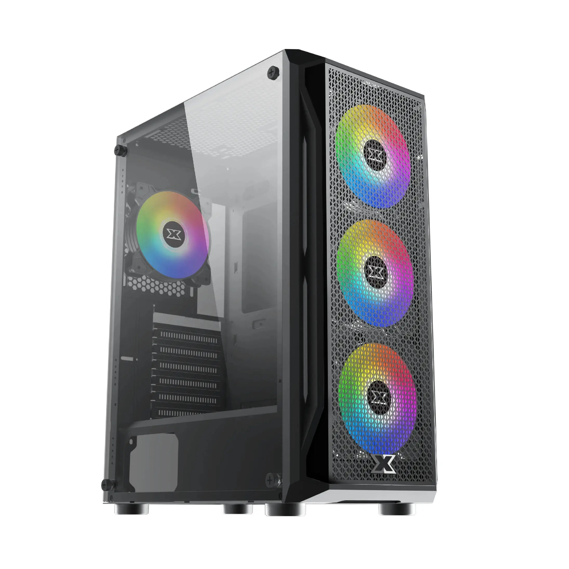 Xigmatek κουτί Case ATX - Gaming X - 4 RGB Ανεμιστήρες
