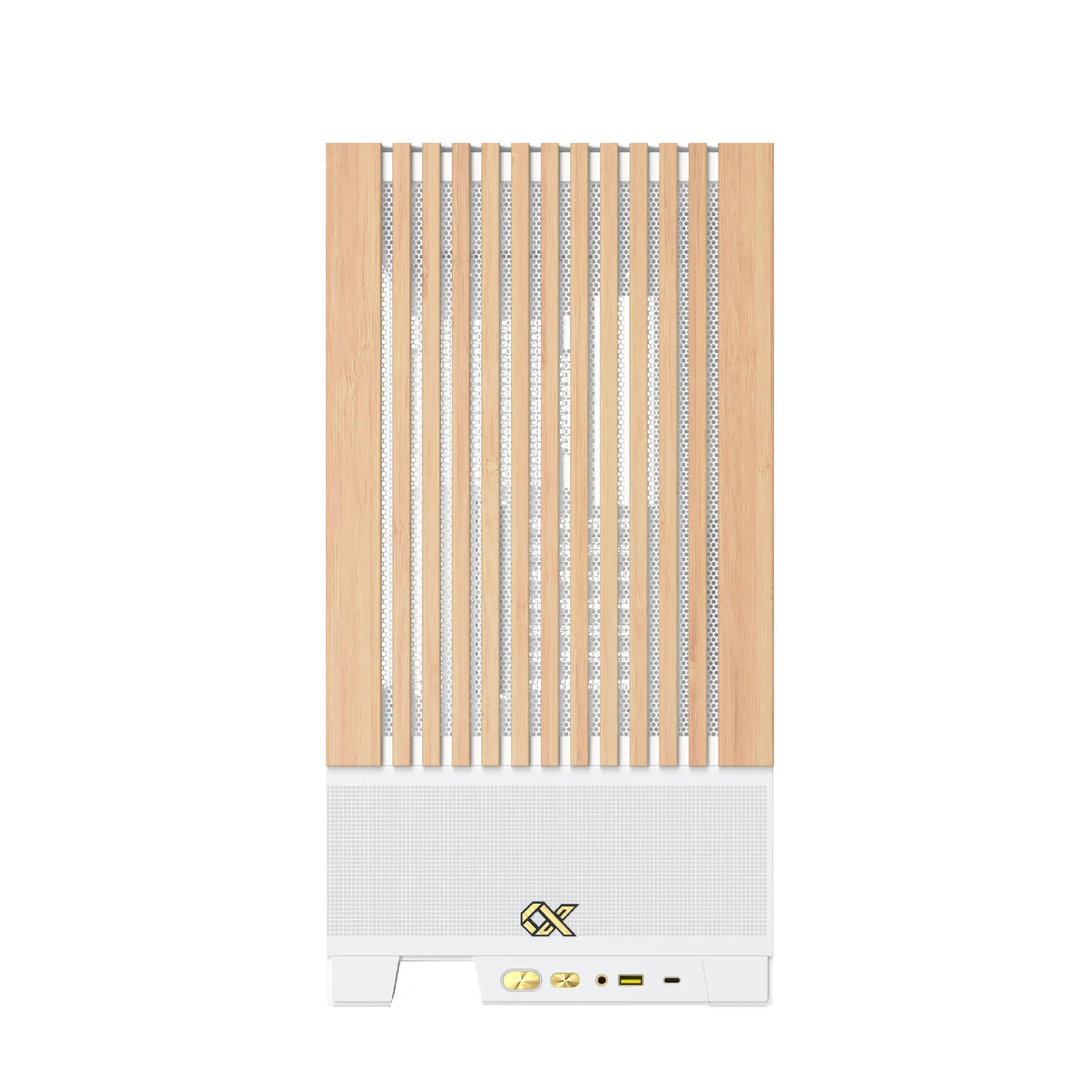 Xigmatek кутия Case EATX - Endorphin WD Arctic, Addressable RGB, Wood - image 6