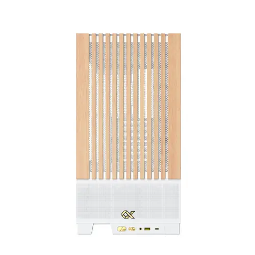 Xigmatek кутия Case EATX - Endorphin WD Arctic, Addressable RGB, Wood - image 6
