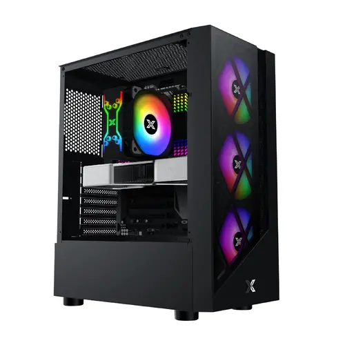 Xigmatek кутия Case ATX - Duke - 4 RGB Fans - image 1
