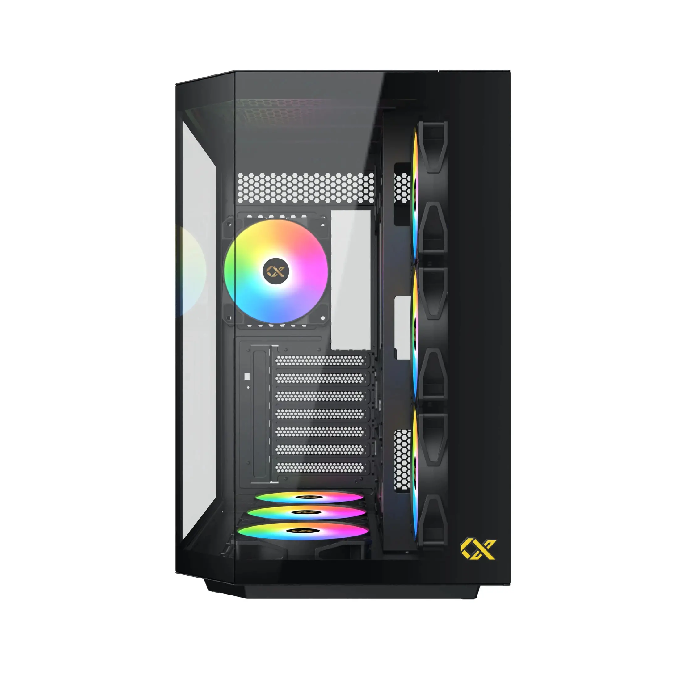 Xigmatek кутия Case EATX - Cubi II - 7 ARGB Fans - image 2