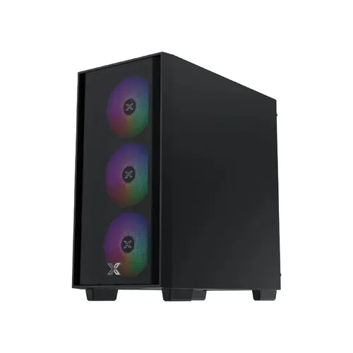 Xigmatek carcasă Case mATX - NYX Air II - 4 RGB Ventilatoare - 3