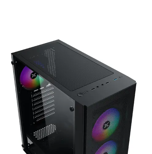 Xigmatek кутия Case ATX - Hero II Air 3F - RGB, Tempered Glass - image 4