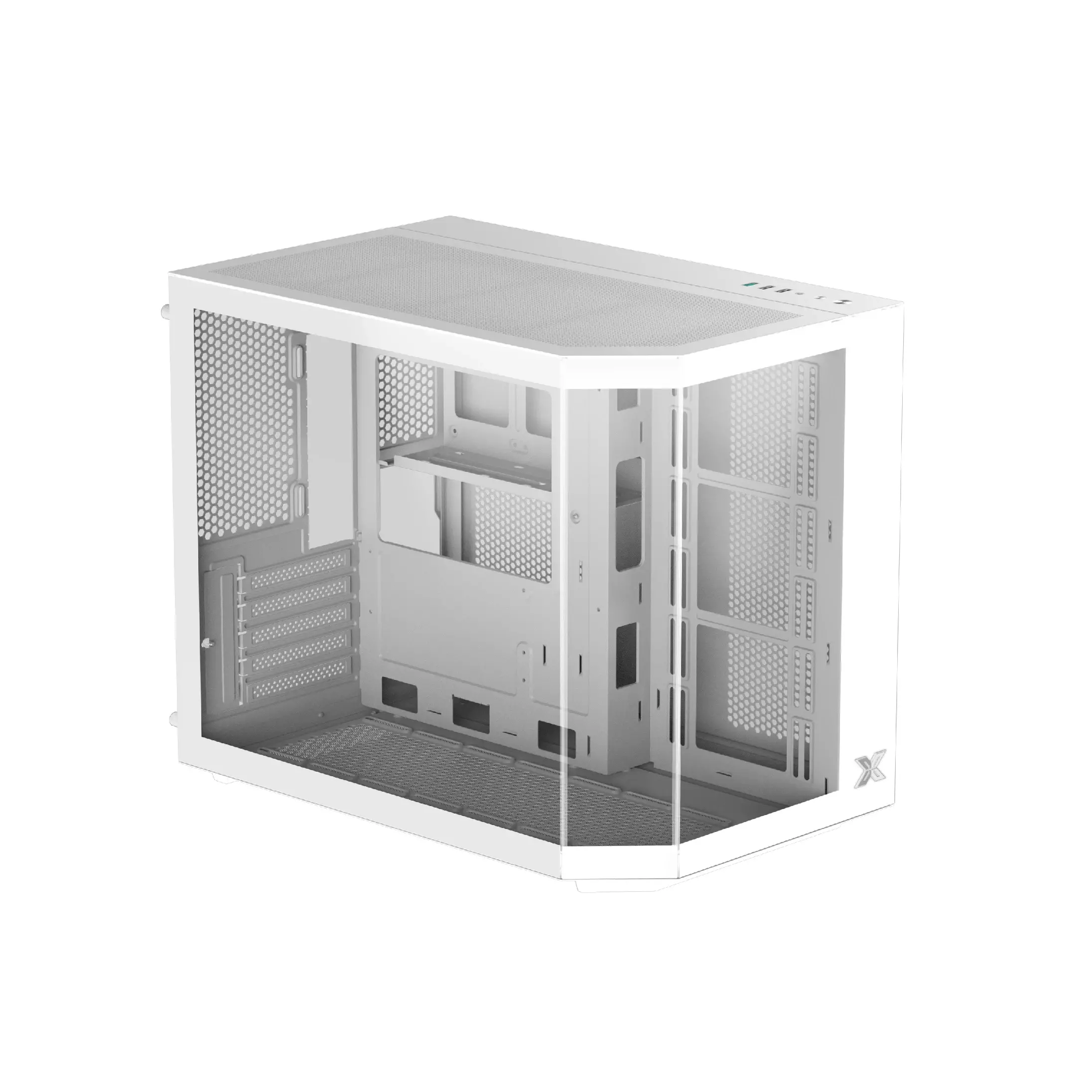 Xigmatek кутия Case mATX - Cubi M Arctic - 6 ARGB Fans - image 4