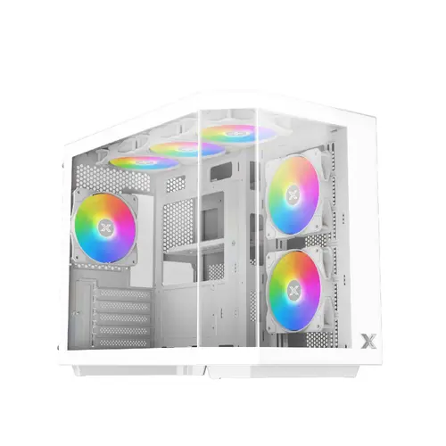 Xigmatek κουτί Case mATX - Cubi M Arctic - 6 ARGB Ανεμιστήρες - 1