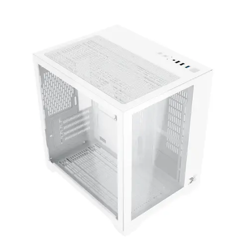 Xigmatek кутия Case mATX - Aqua M Lite Arctic - 5 ARGB Fans - 18