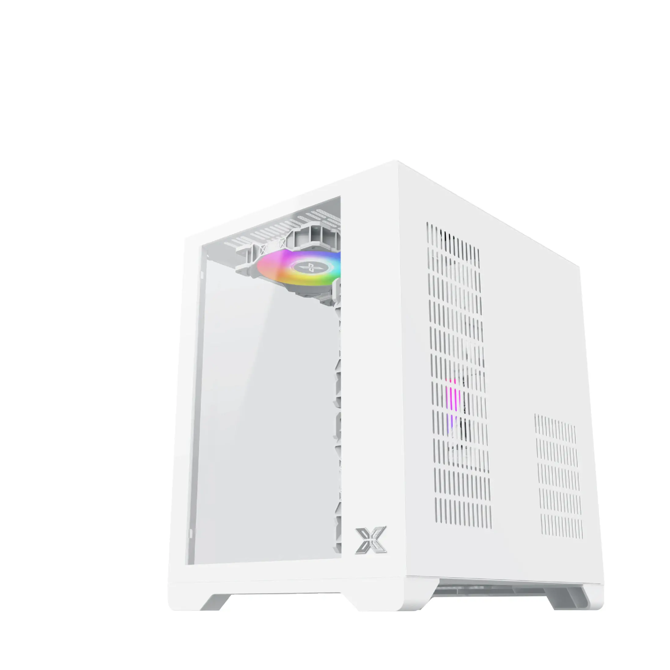Xigmatek кутия Case mATX - Aqua M Lite Arctic - 5 ARGB Fans - image 9