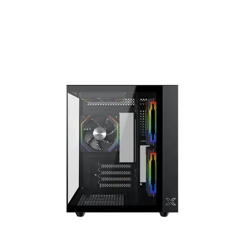 Xigmatek кутия Case mATX - Aqua M Lite - 5 ARGB Fans - image 1