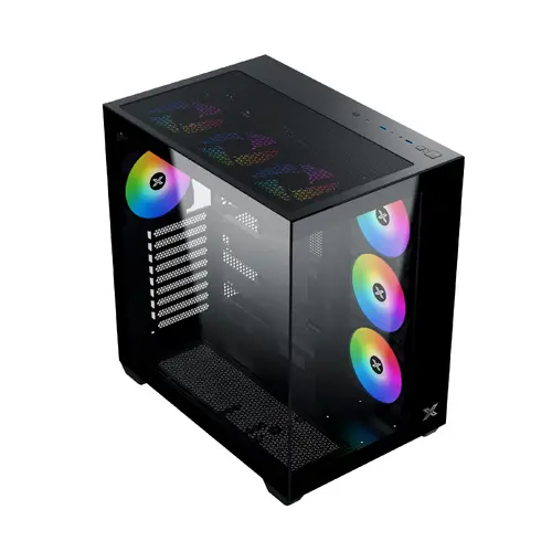 Xigmatek кутия Case ATX - AQUA V AIR - 7 ARGB Fans - image 4