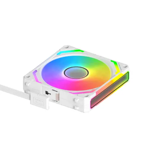 Xigmatek Комплект вентилатори Fan Pack 3-in-1 3x120mm - Starlink Ultra Arctic - Infinity Mirror, A-RGB - image 4