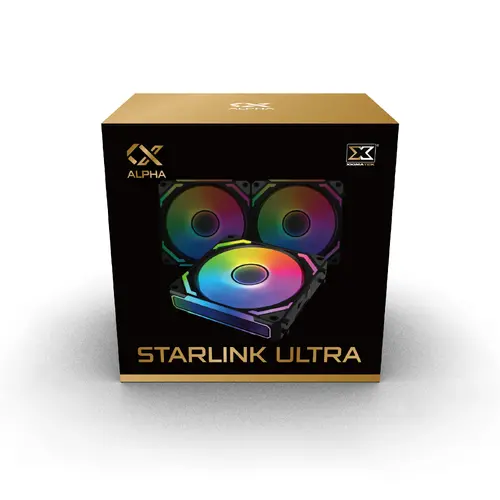 Xigmatek Комплект вентилатори Fan Pack 3-in-1 3x120mm - Starlink Ultra - Infinity Mirror, A-RGB - image 11