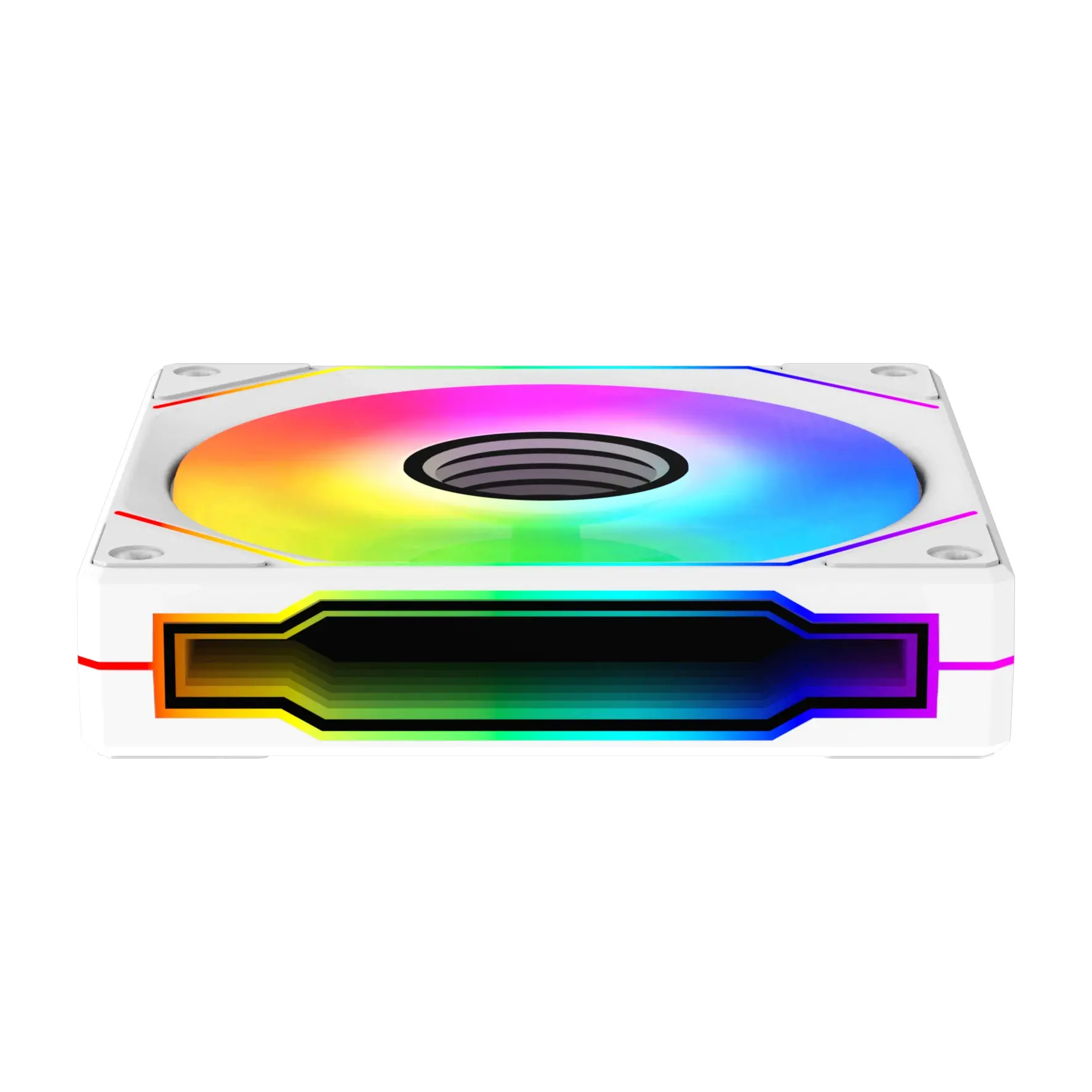 Xigmatek Комплект вентилатори Fan Pack 3-in-1 3x120mm - Infinity G20A Arctic - Infinity Mirror, A-RGB - image 2